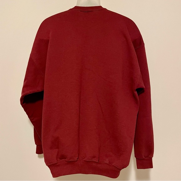 Maroon Omnicare Logo Embroidered Crewneck Sweatshirt | Size XL - Picture 4 of 7